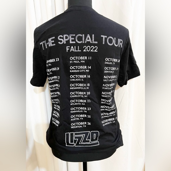 Lizzo 2022 The Special Tour T-shirt Purchased-in Houston TX Lizzo Home Town M - Picture 2 of 4